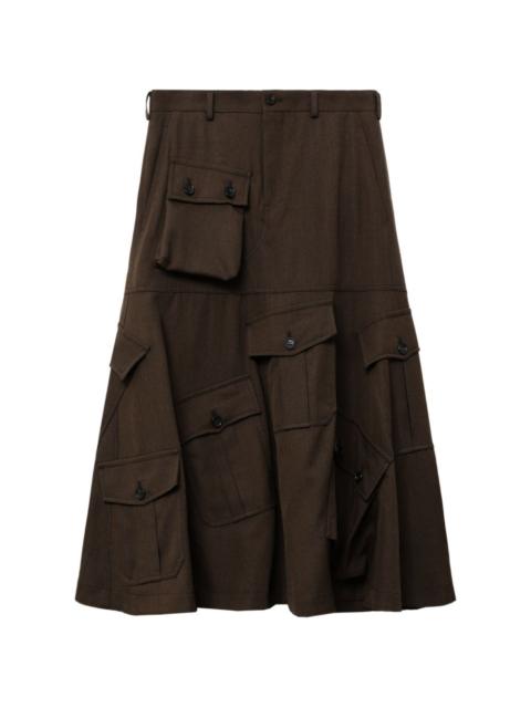 Comme des Garçons Homme Plus wool cargo shorts