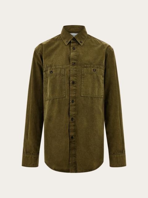 FERRAGAMO Button down work shirt