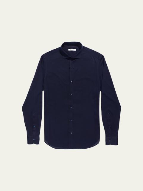 Loro Piana Men's Woven Cotton Oxford Sport Shirt