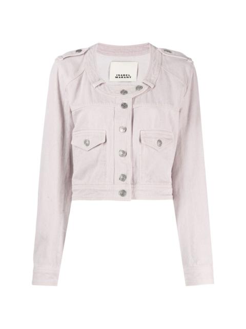 Isabel Marant cropped denim jacket
