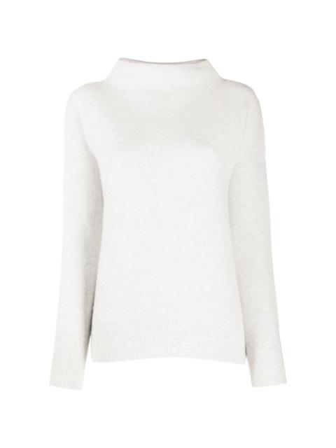 mock neck jumper