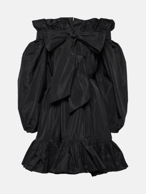 PATOU Iconic Drawstring은 미니 드레스