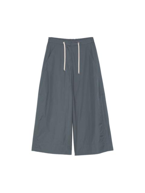 'S Max Mara Cotton wide-leg trousers