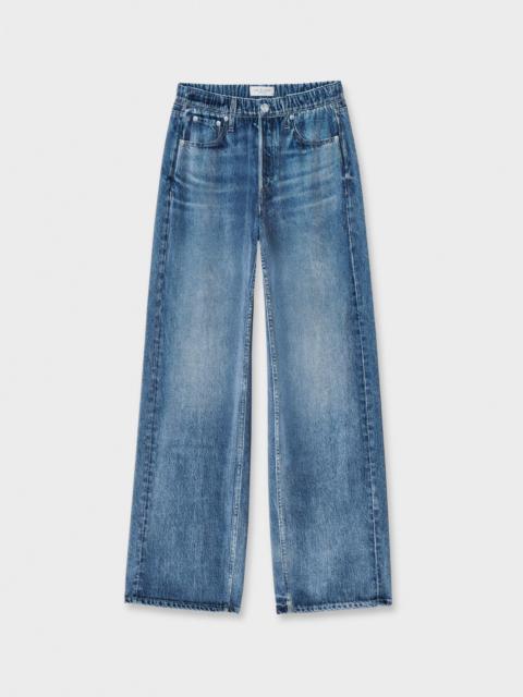 rag & bone rb Miramar Wide-Leg Pant Stretch Velvet