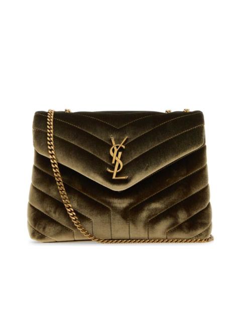 Velvet Small Loulou Shoulder Bag