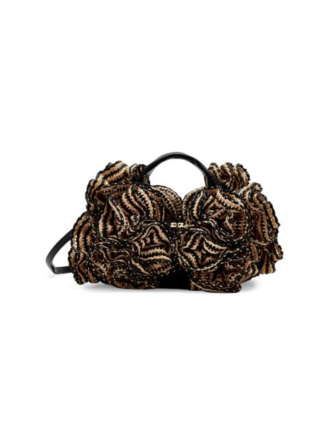GANNI Women's Froufrou Mini Hobo Bag - Black