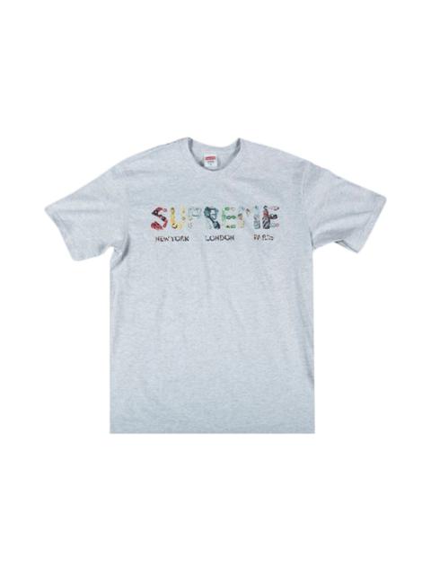 Supreme Crystals T-Shirt 'Ash Grey'