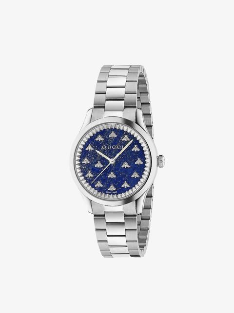 YA1265043 G-Timeless stainless-steel quartz watch
