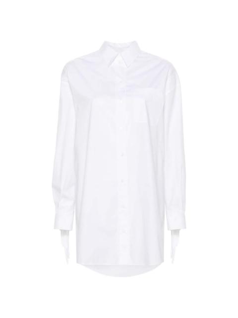 Moschino fringed shirt