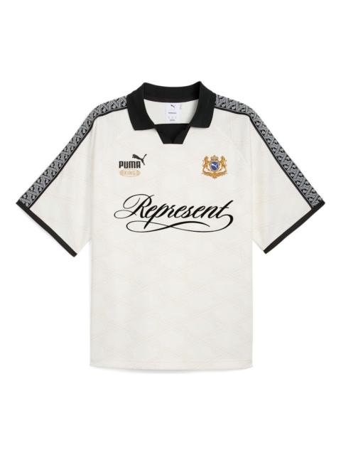 PUMA Puma x REPRESENT King Relaxed Jersey 'White' 633784-31