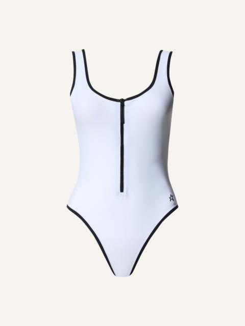 PERFECT MOMENT Zip Front Swimsuit
