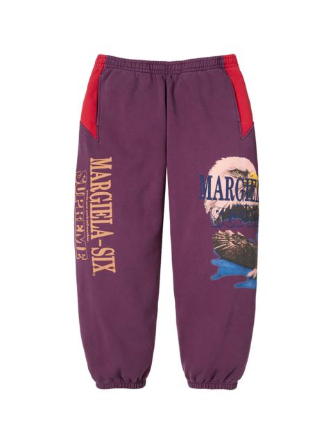 Supreme MM6 Maison Margiela Eagle Sweatpant "SS26 - Purple" SU27197