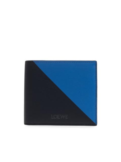 Loewe two-tone leather wallet