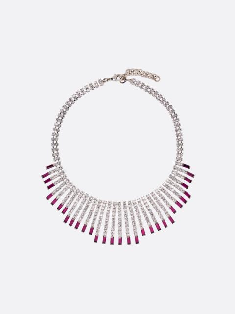 Alessandra Rich CRYSTAL NECKLACE WITH EMBELLISHMENT