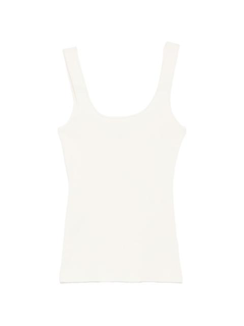 entire studios scoop-neck top
