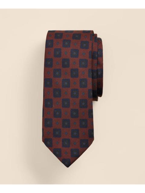 Brooks Brothers Silk Geometric Tie