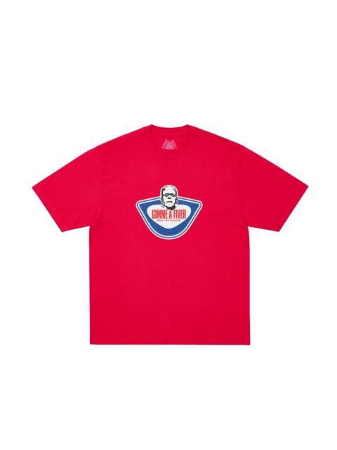 PALACE FIVER T-SHIRT RACEY RED