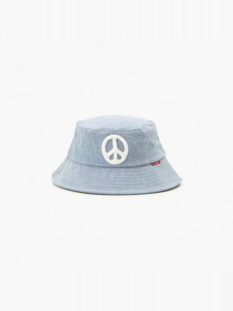 Levi's ESSENTIAL PEACE SIGN BUCKET HAT