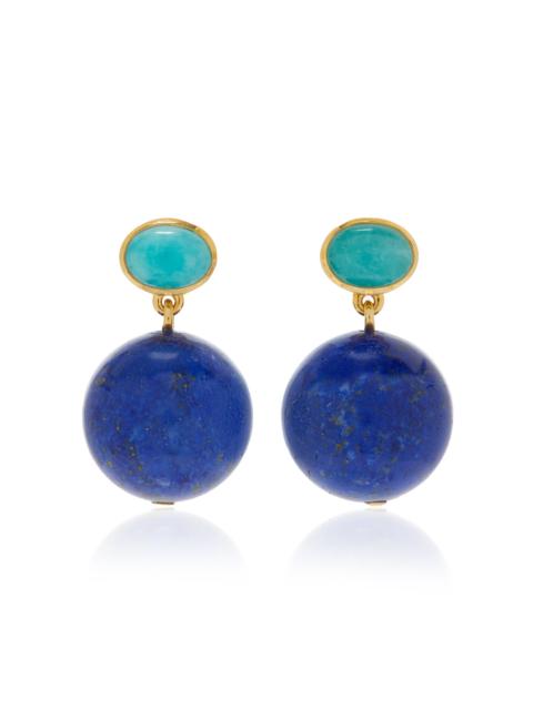 LIZZIE FORTUNATO Umbria Earrings blue