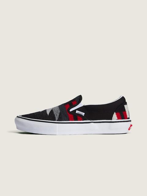 Vans Van Doren Approved x All Nations Skate Slip-On Shoe