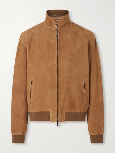 FRESCOBOL CARIOCA Canela Suede Jacket