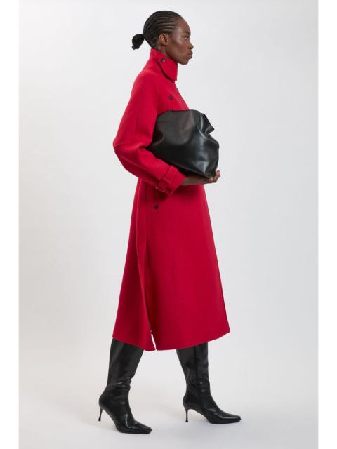 KAREN MILLEN Wool Tailored Trench Coat