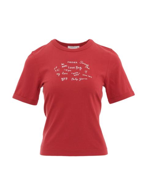 rag & bone Sweetheart Phrases Graphic Tee