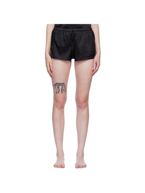 Agent Provocateur Black Gisele Shorts