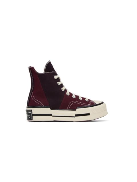 Converse Burgundy 척 70 플러스 운동화