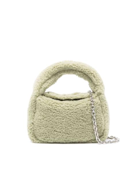 STAND STUDIO Minnie faux-shearling tote bag