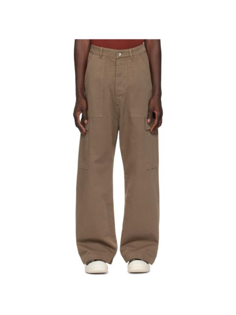 Rick Owens DRKSHDW cotton cargo trousers