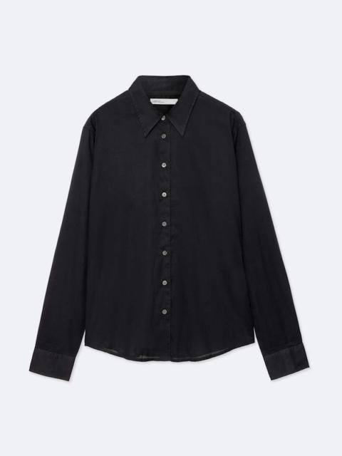ALLSAINTS SIMONE REGULAR-FIT COTTON-VOILE BLOUSE