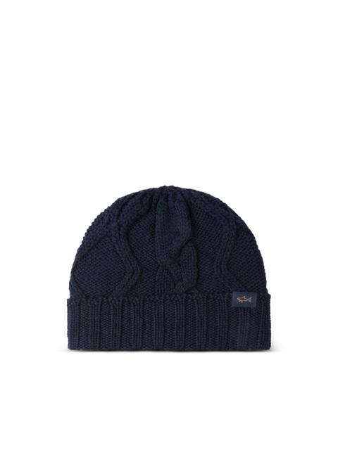 Paul & Shark merino wool beanie