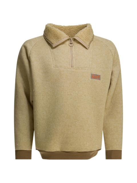 Kapital logo-patch sweatshirt