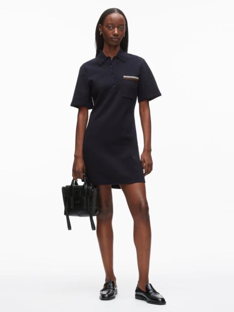 3.1 Phillip Lim Beaded Embellishment Mini Polo Dress
