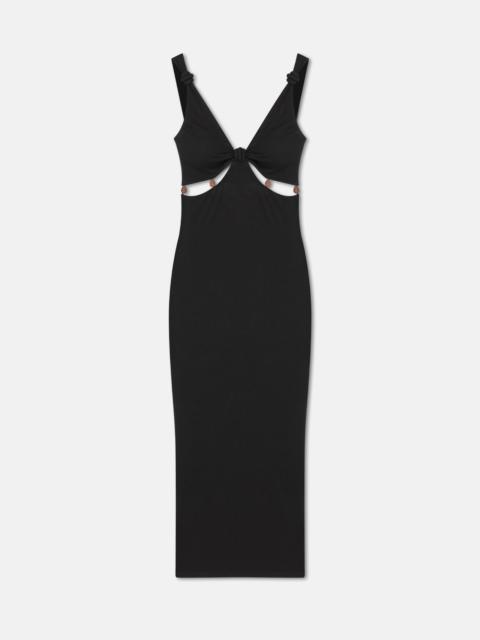 Nanushka Beaded Mesh-Jersey Midi Dress