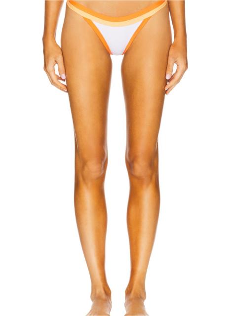 MILLY Amalfi Colorblock Bikini Bottom
