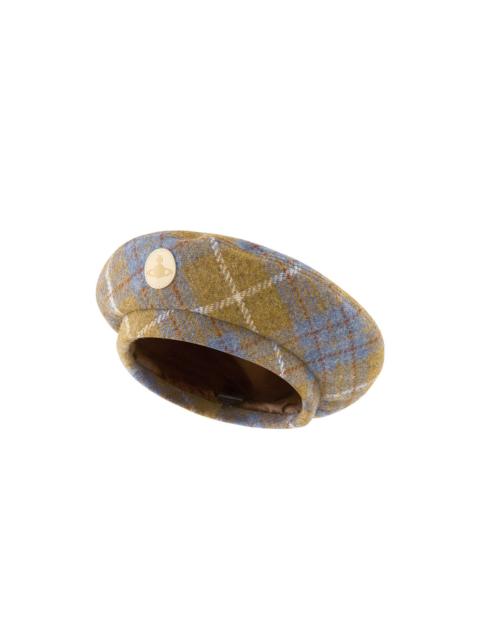 Vivienne Westwood BERET HARRIS TWEED - MULTI