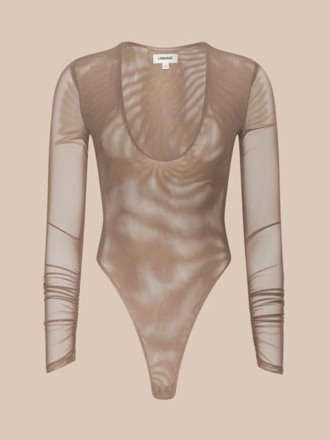 L'AGENCE Thalassa High-Leg Bodysuit