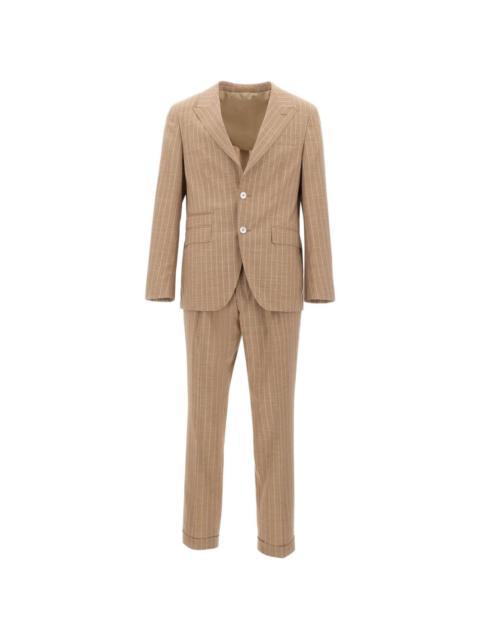 BOSS pinstriped suit