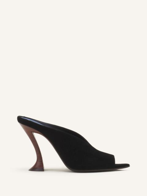 Lanvin MIDNIGHT STEP MULE IN SUEDE