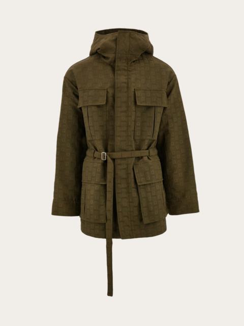 FERRAGAMO Ferragamo Monogram parka