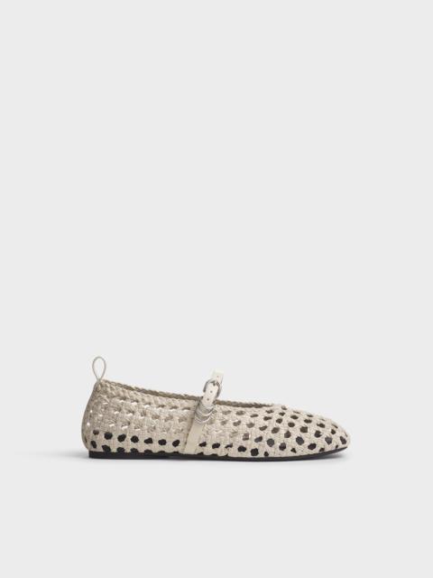 rag & bone Spire Woven Faux Leather Mary Janes