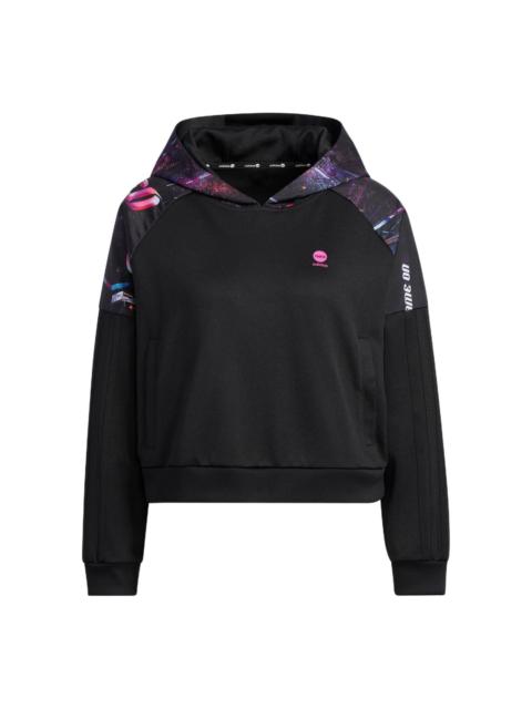 adidas (WMNS) adidas Neo Basketball Hoodies 'Black' IA6807