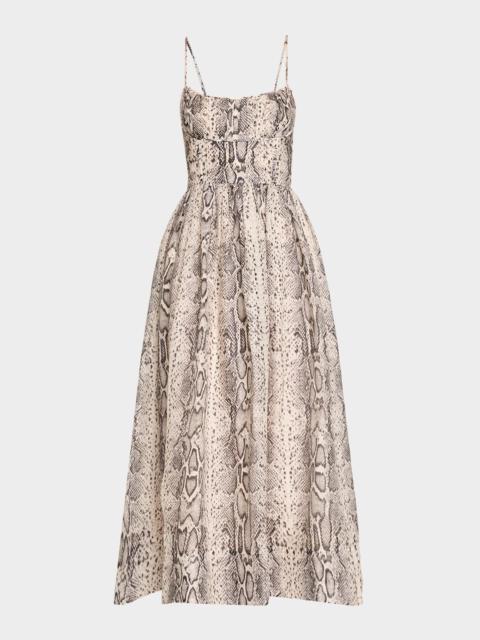 Cara Cara Alba Floral Midi Dress