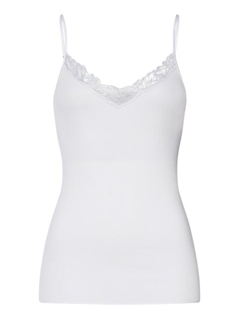 HANRO Belen Embroidered Cotton Camisole