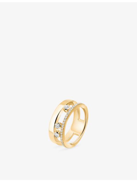 MESSIKA Move Romane 18ct Gold And 0.31ct Diamond Ring