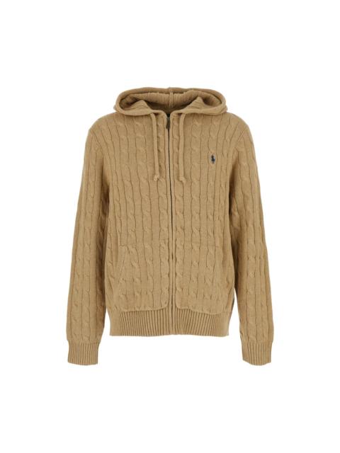 Polo Ralph Lauren CABLE-KNIT ZIP-UP HOODIE