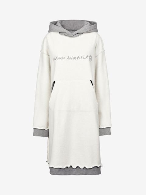 MM6 Maison Margiela Reversible sweatshirt dress