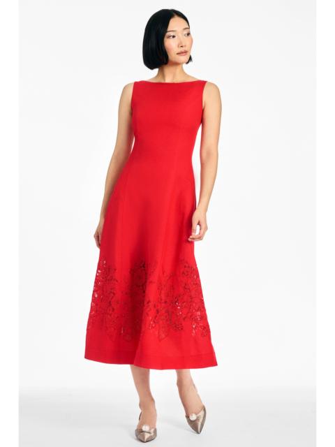 SACHIN & BABI BRITTANY DRESS - CHERRY